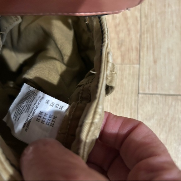 American Eagle Tan Active Flex Skinny Pants 36x32 - Picture 5 of 7